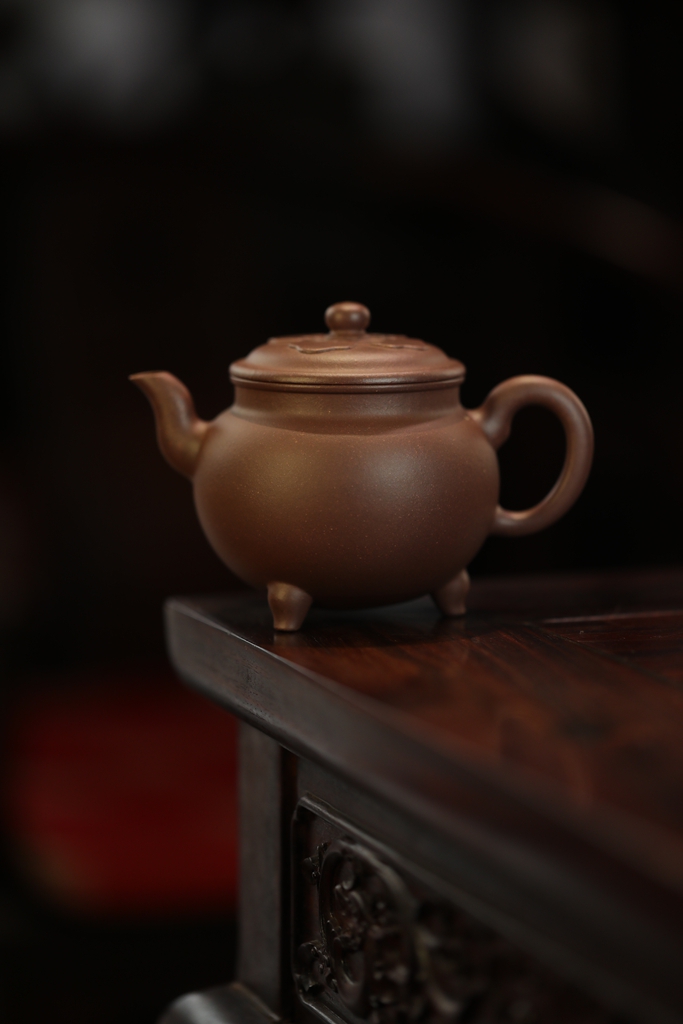 弥砂堂签约陶手陈绍委观宇秋拍作品《大彬如意》红线价，底槽清200cc