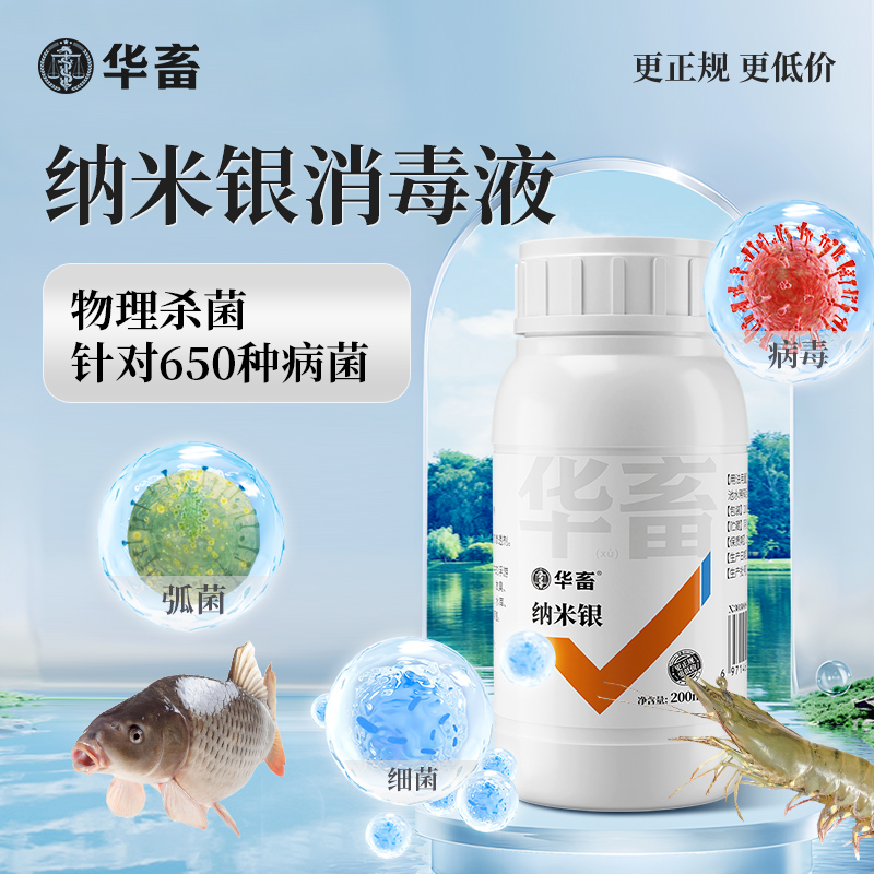 Z纳米银 小龙虾养殖水产养殖弧菌克星对虾