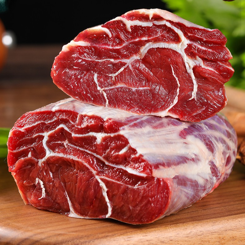 鲁西黄牛前腱子酱牛肉卤牛肉新鲜黄牛肉鲜嫩3斤起拍优质营养肉质