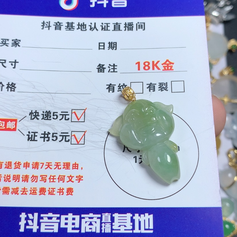 【闪购商品】翡翠颈饰未镶嵌