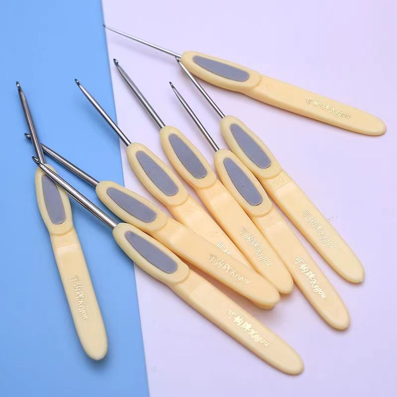 可钩牌钩针手工毛线编织工具10型号适合蕾丝细线等线材的工艺钩织