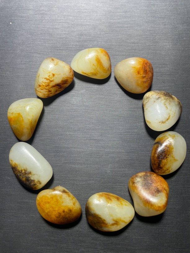 新疆和田玉原石手串56.2g