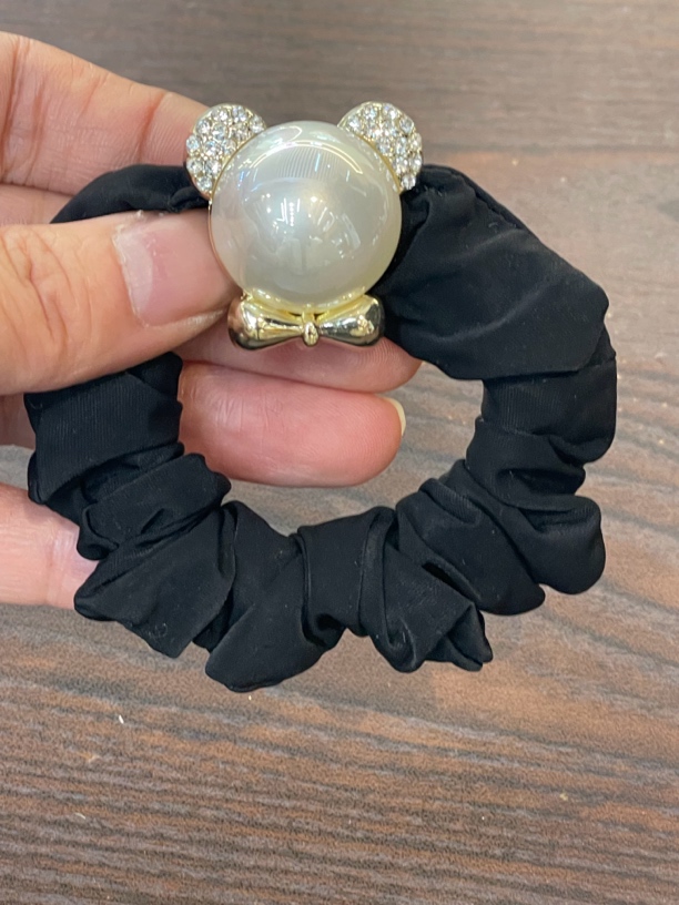 C012韩牐发饰东大门米奇大肠发圈扎马尾头绳丸子头皮筋头饰