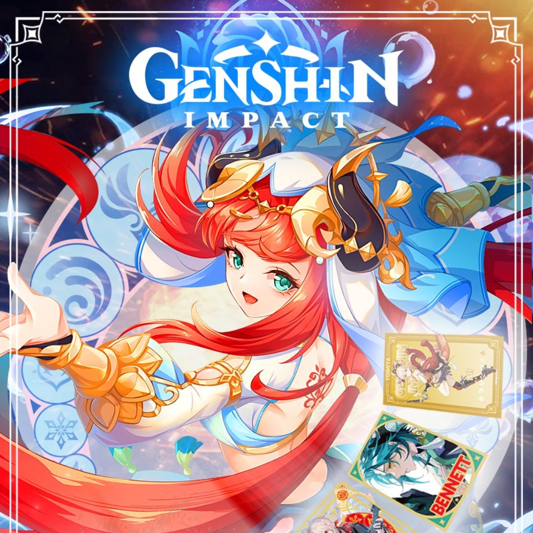 【小雪拆】北极熊 原神收藏纸质卡牌 同人周边 默认代拆不退换