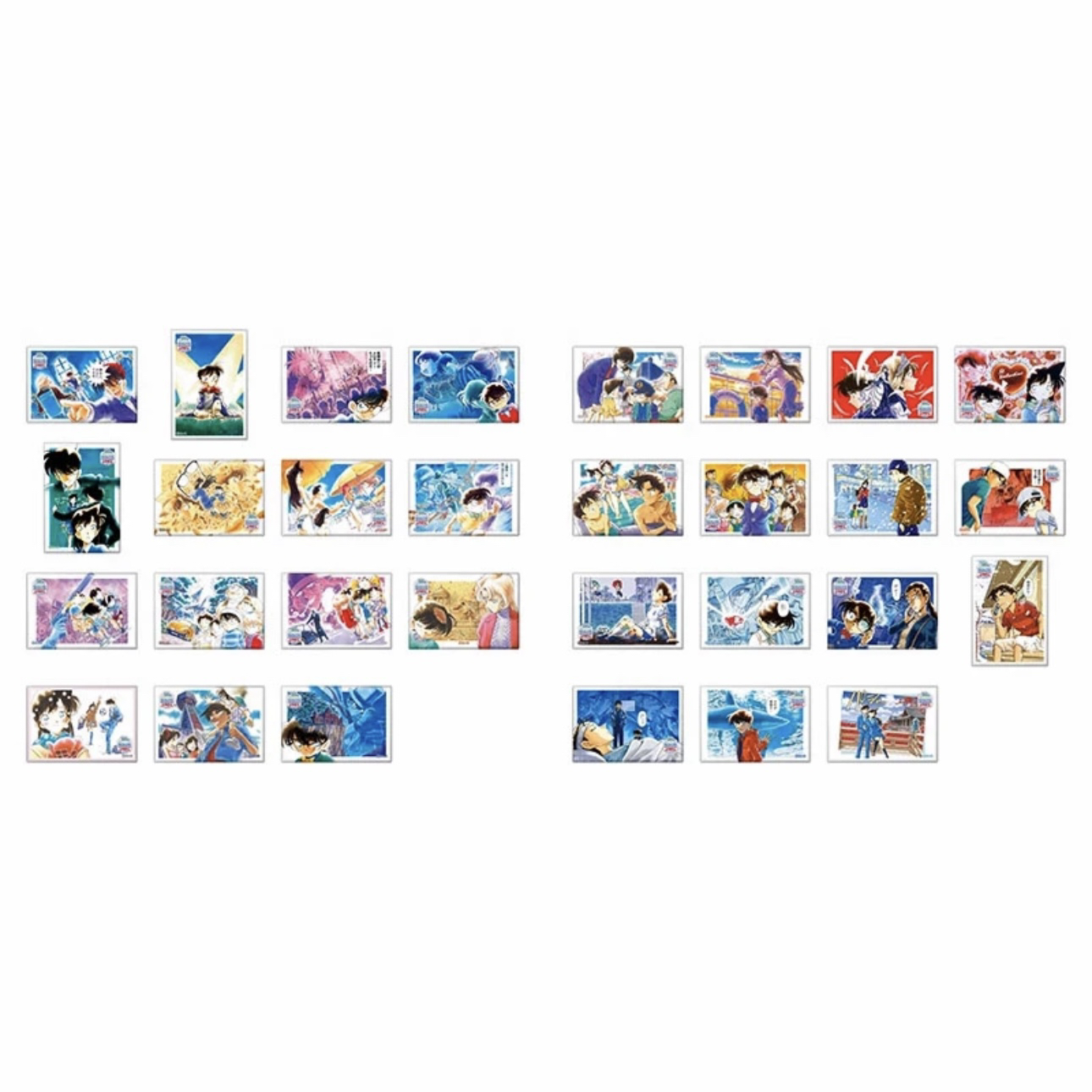 【拆包 日版名侦探柯南咖啡方吧唧（盲盒产品）动漫收藏