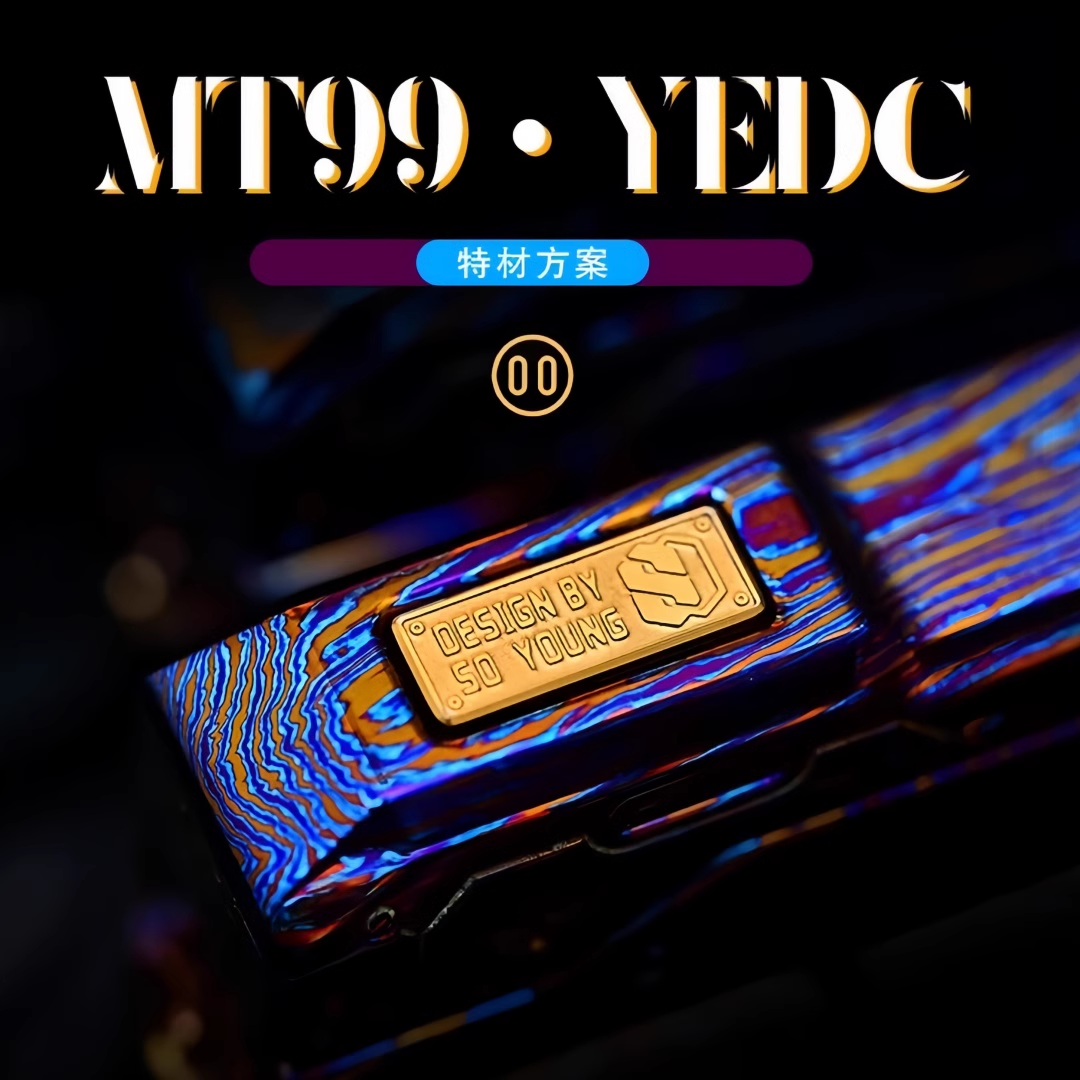 【虎头局】YEDC MT99 多样玩法 edc 机械推牌 金属解压玩具 现货