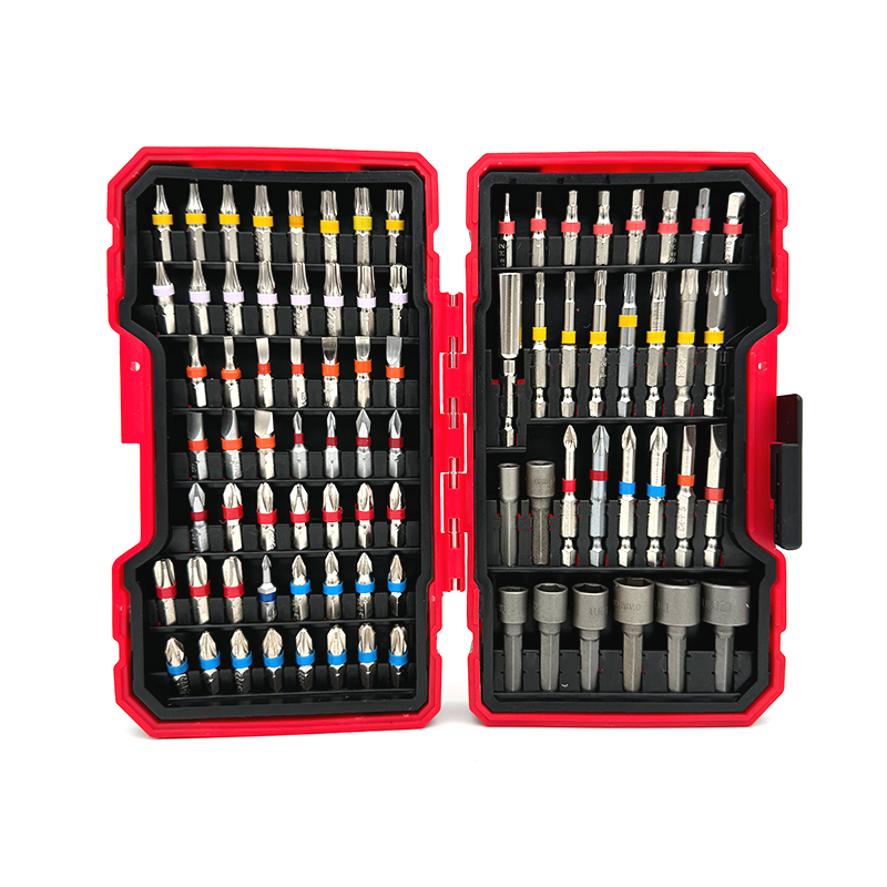 防滑强磁十字批头梅花一字套筒内六角套装拆卸螺丝刀头批头全套