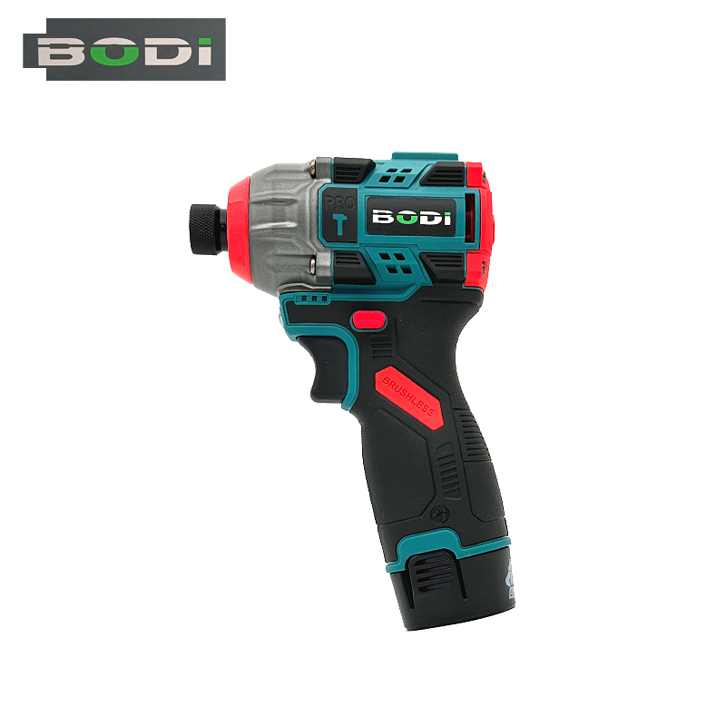 BODI无刷冲击钻小钢炮锂电钻调速钻孔充电手电钻微型小迷你起子机
