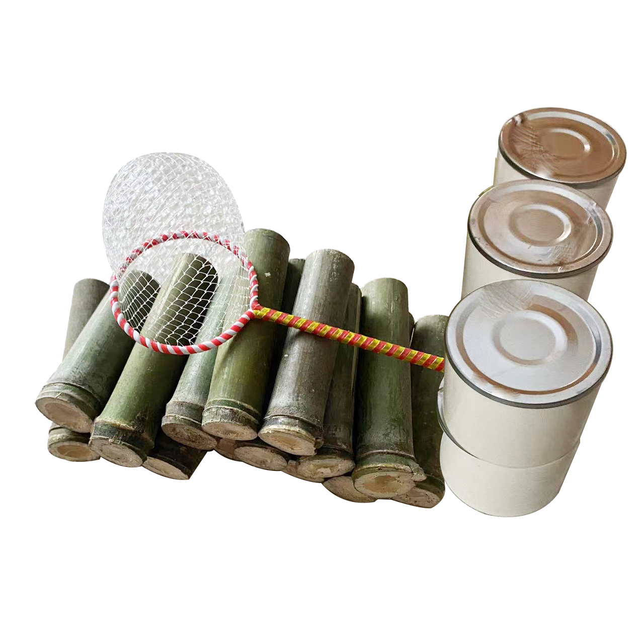 10蛐蛐竹筒+5蛐蛐罐+1个蛐蛐网 野生斗养蛐蛐蟋蟀捉捕用具 包邮
