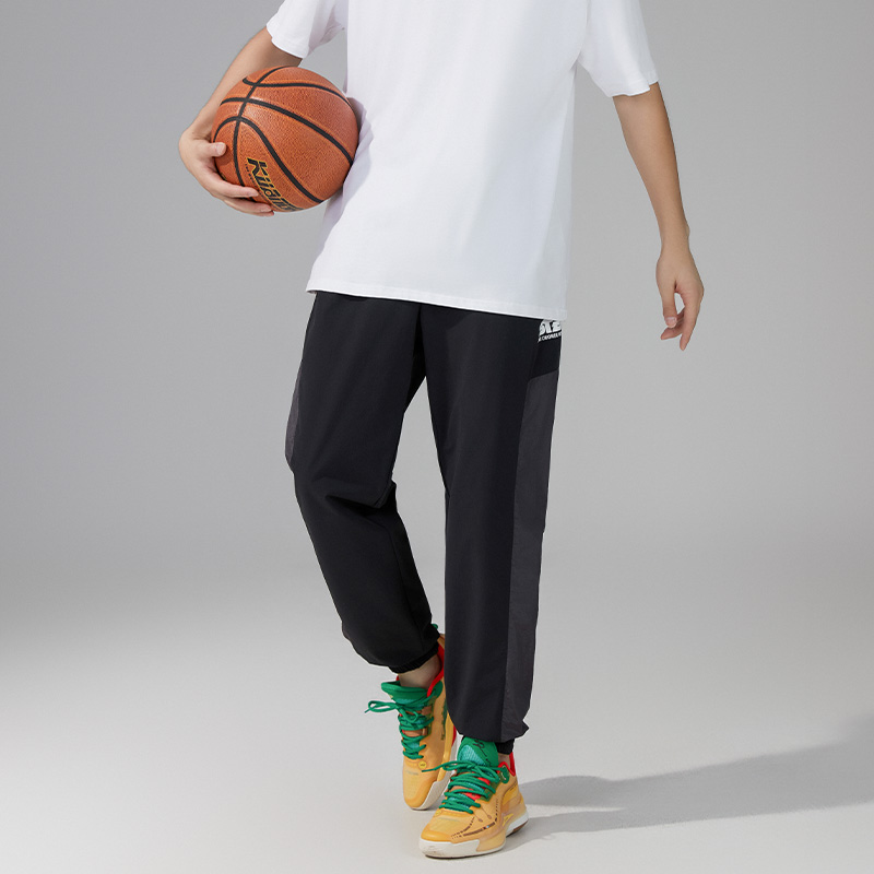 361°男女同款2024休闲时尚百搭休闲运动长裤针织夏季潮流弹力裤