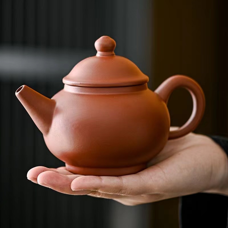 张美琼宜兴——半手工大红袍步步高升凤鸣壶紫砂壶（安全包装）直播间
