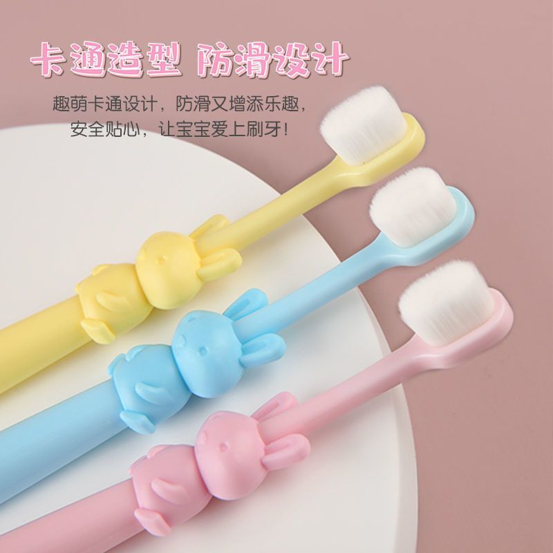 儿童幼儿园软毛刷2-6岁小童婴幼儿牙刷小孩高档小孩子儿童牙刷