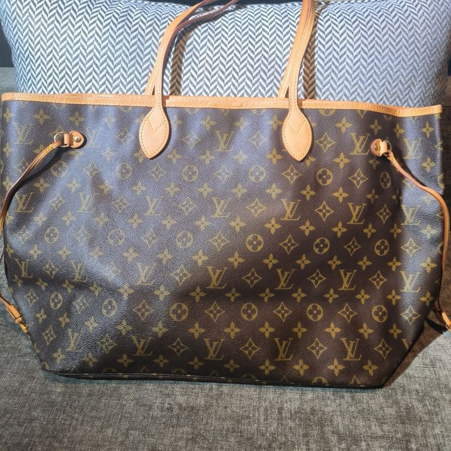 95新 LouisVuitton/路易威登 老花NF购物袋  672 0760
