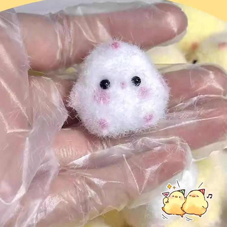 小鸡捏捏乐女孩解压趣味小玩具烂泥手感湿软吸手指慢回弹减压神器