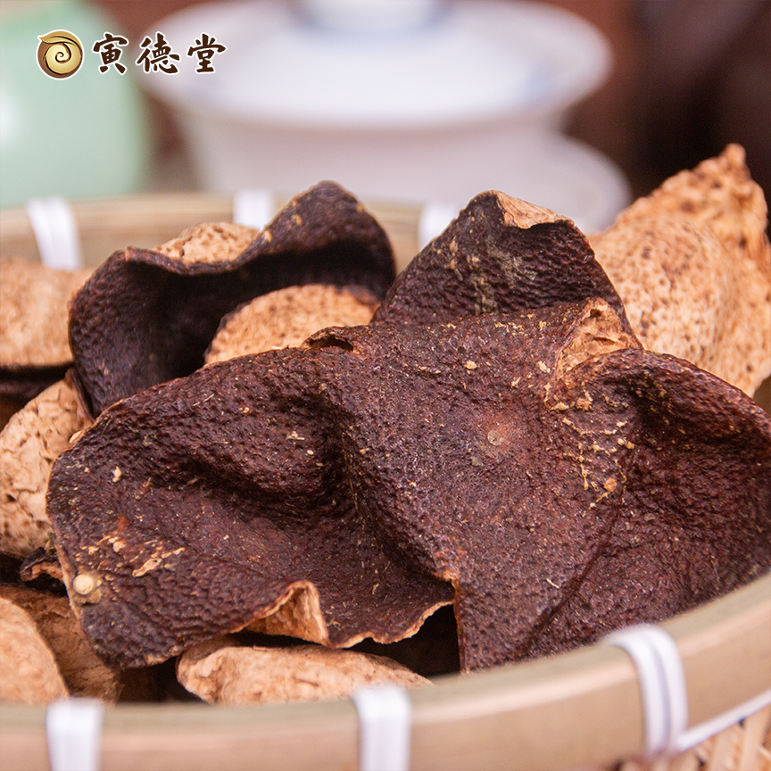 寅德堂【正宗新会陈皮】2015年天马大红皮纯干仓炖汤煮水甘甜蜜韵