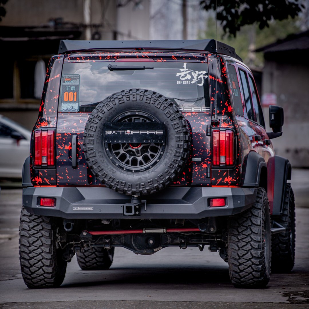 TOPFIRE-坦克300备胎牌照支架