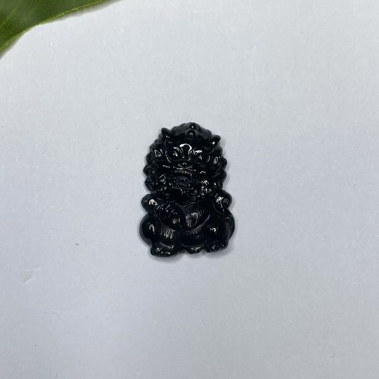 娜年翠玉墨翠 正品老虎小精品吊坠 简约大气时尚 百搭男女均可