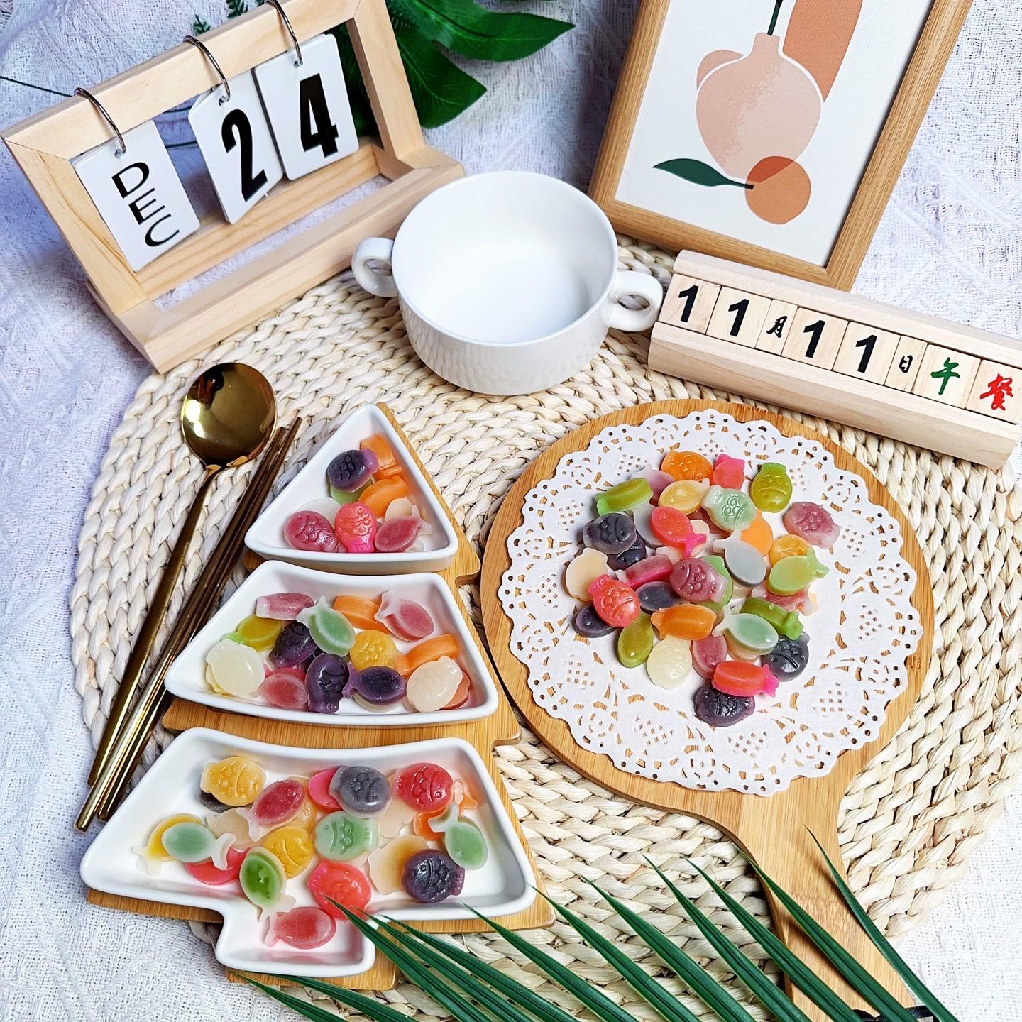 （蜡蜡diy）可爱卡通蜡瓶，纯手工diy蜂蜡制作而成，到手40颗左右