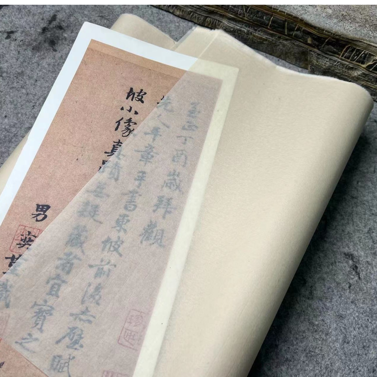 【火被-浅仿古】纯手工蝉翼 书法创作 薄而不透 篆隶楷行草 