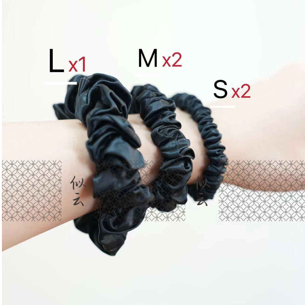 【似云 Say Enn】真丝发圈一盒