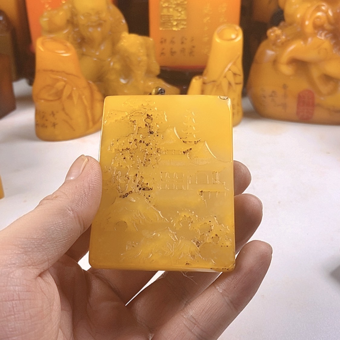 【闪购商品】寿山石印石寿山石