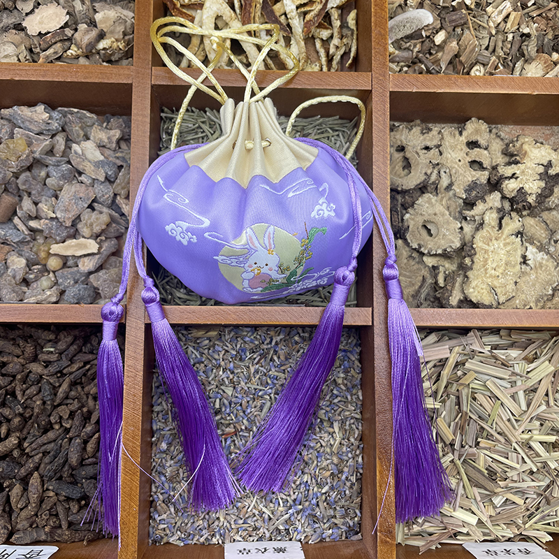 （丹鼎 红麝香香囊）天然合香珠香包一个40克室内随身挂饰 送香礼