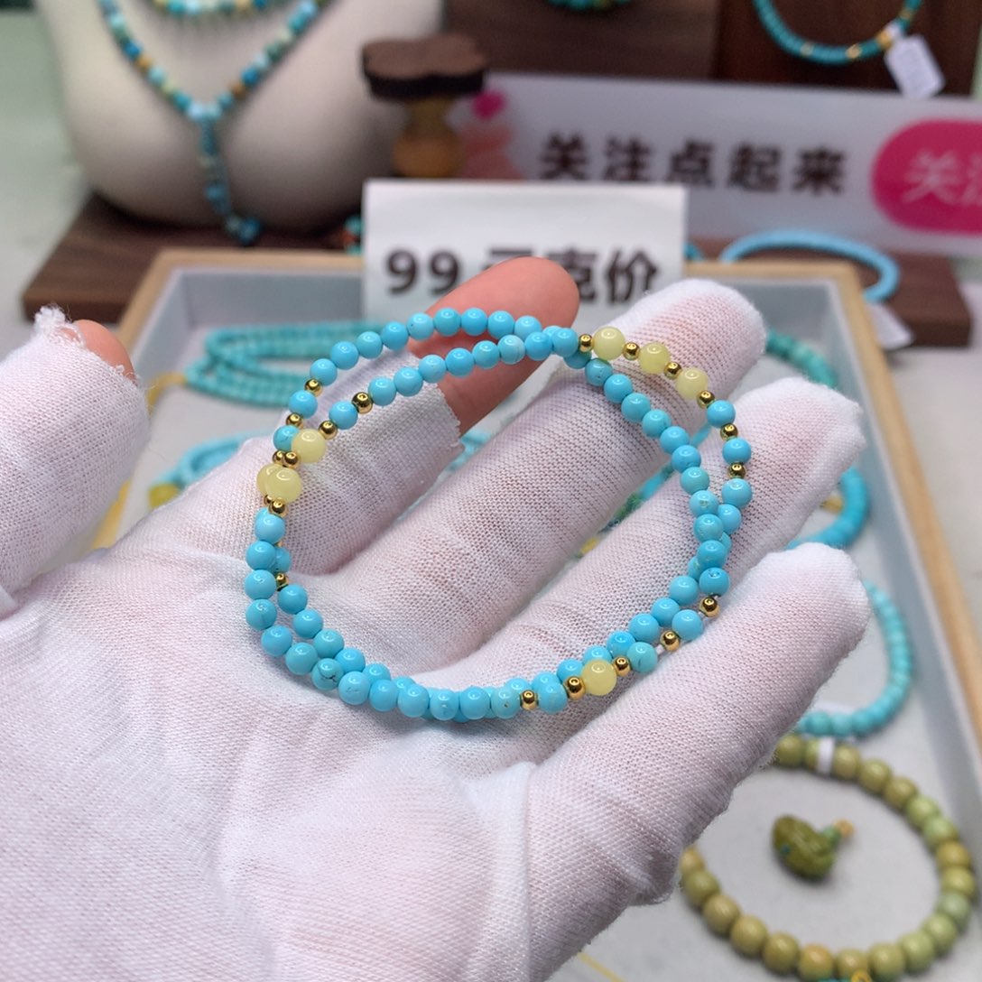 绿松石配饰未镶嵌