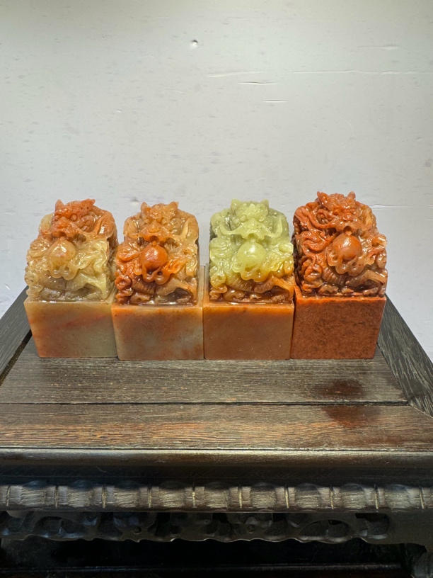 精品石雕印章印石（多样性发其一）