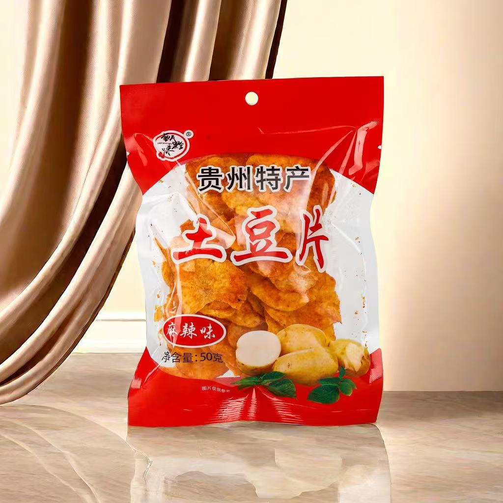 拉萨发货西藏包邮云南贵州特产开袋即食袋装麻辣土豆片