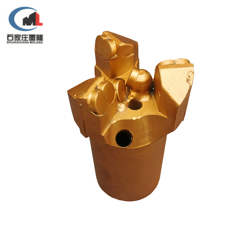 墨隆矿用【金刚石内凹钻头】三翼PDC探水探瓦斯