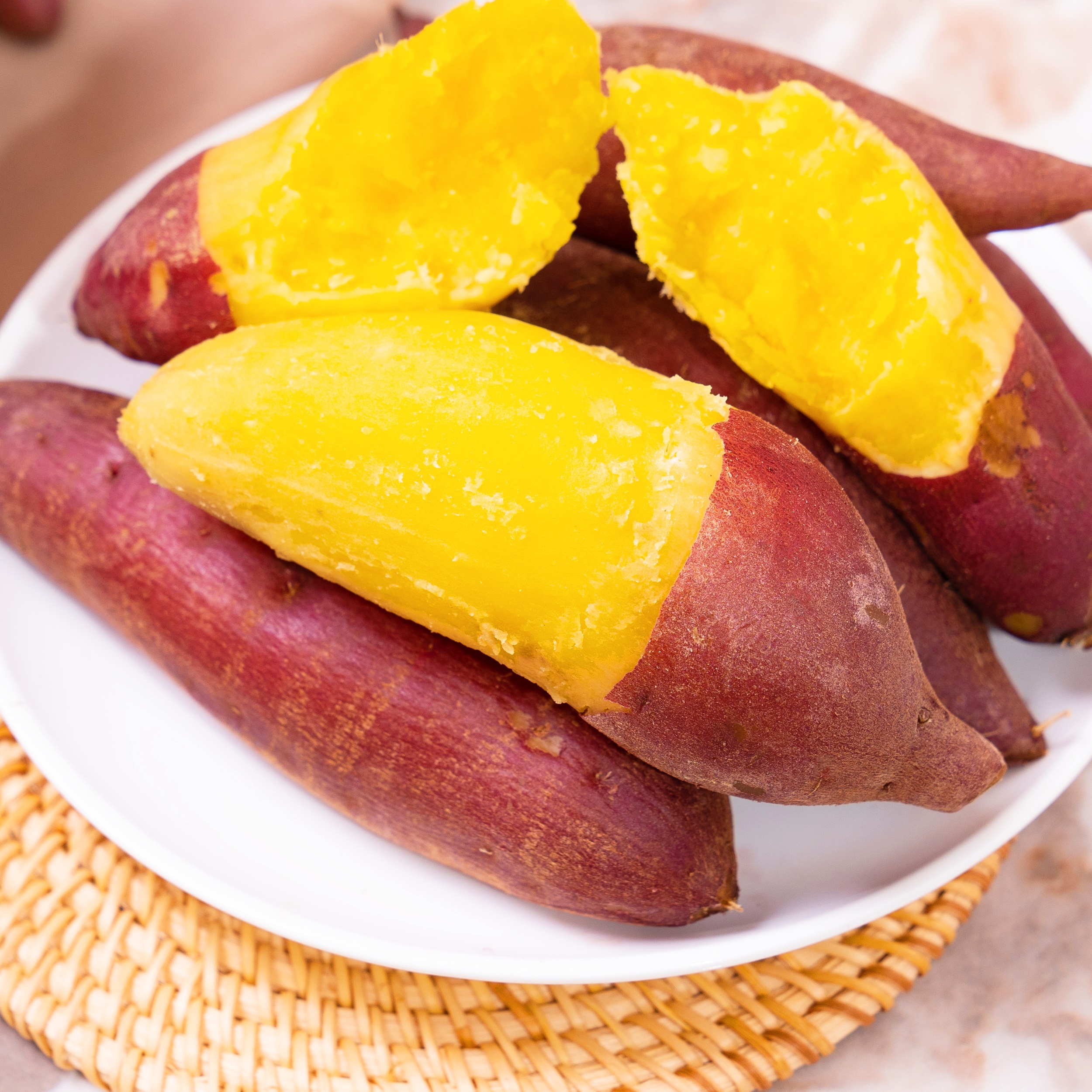 软糯小香薯早餐辅食沙地地瓜粗粮5斤3农产品代餐速食新鲜红薯皮薄