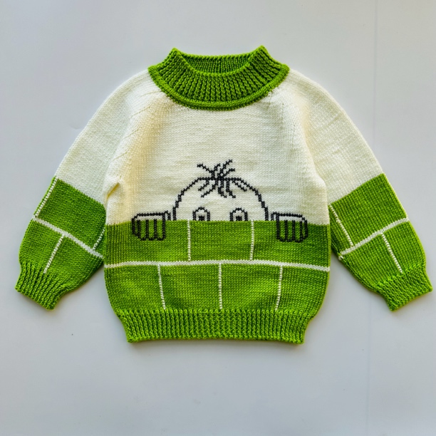 【秋冬】三毛爬墙儿童针织亲肤绒毛毛衣毛线保暖可爱手工手工编织