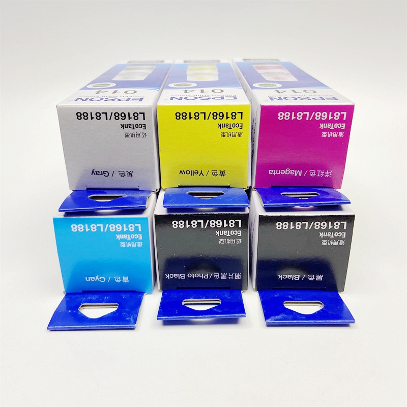 爱普生8168墨水一套6色  013/014原装墨水