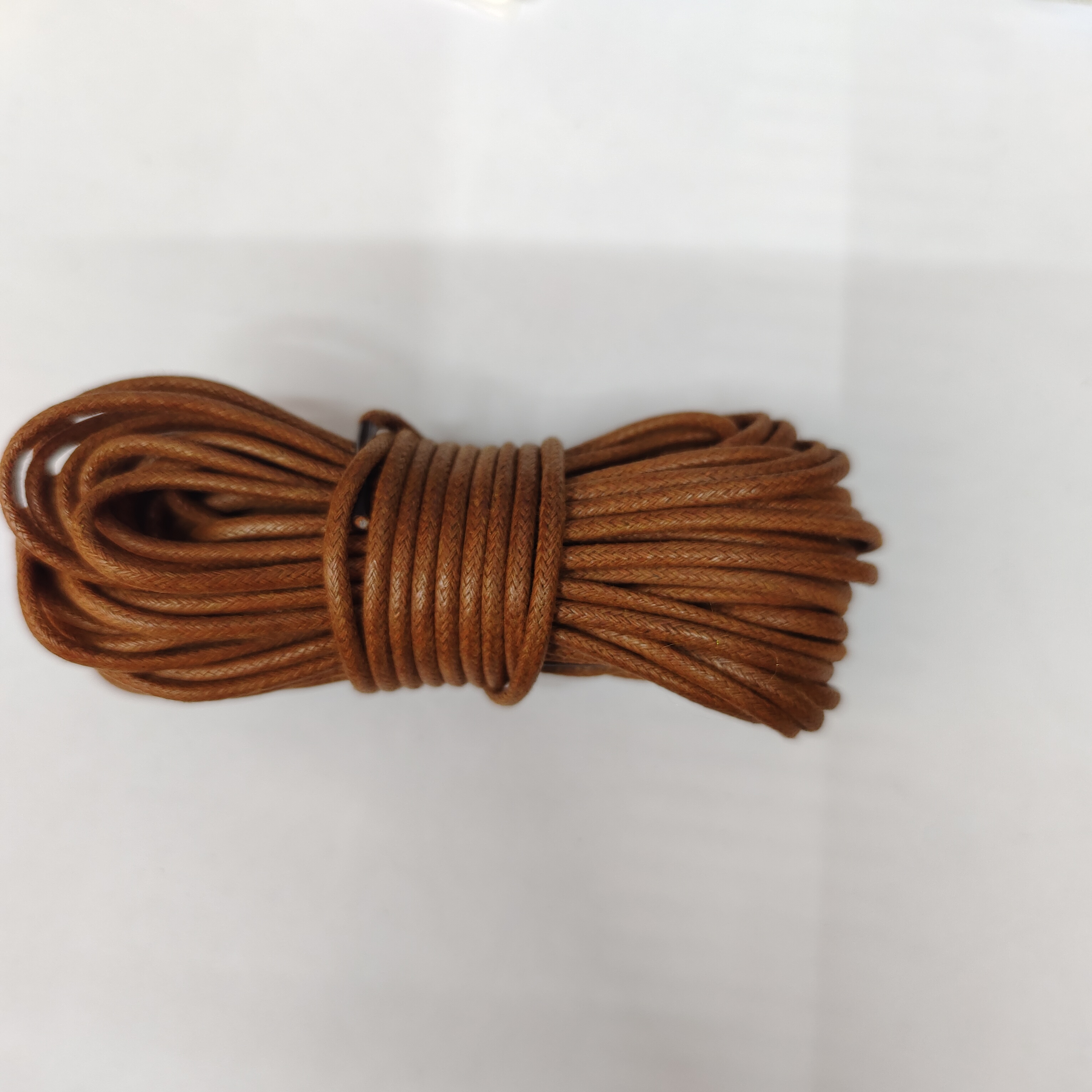 2.5mm黄咖蜡绳 蜡绳