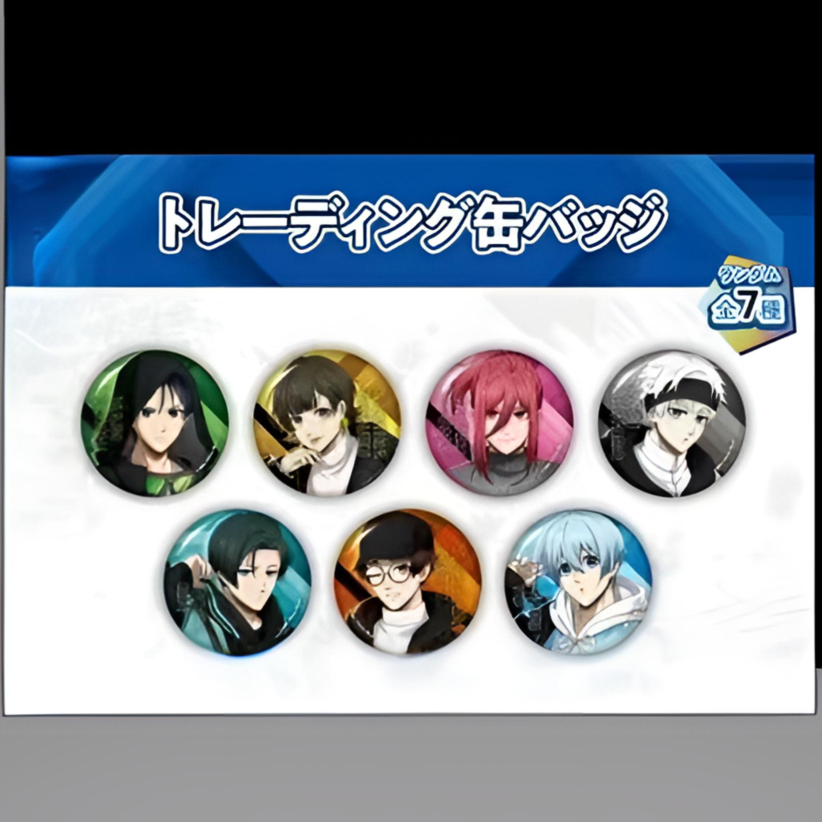 【蓝色监狱】蓝锁全家联名 运动混搭风 吧唧 盲盒盲抽