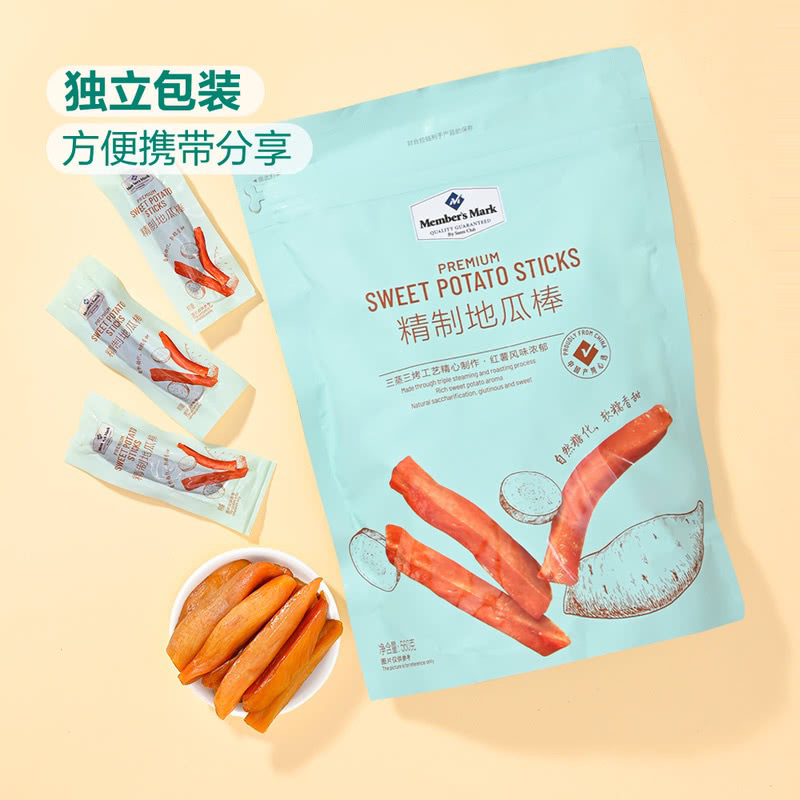 【山姆】山姆精致地瓜棒 560g