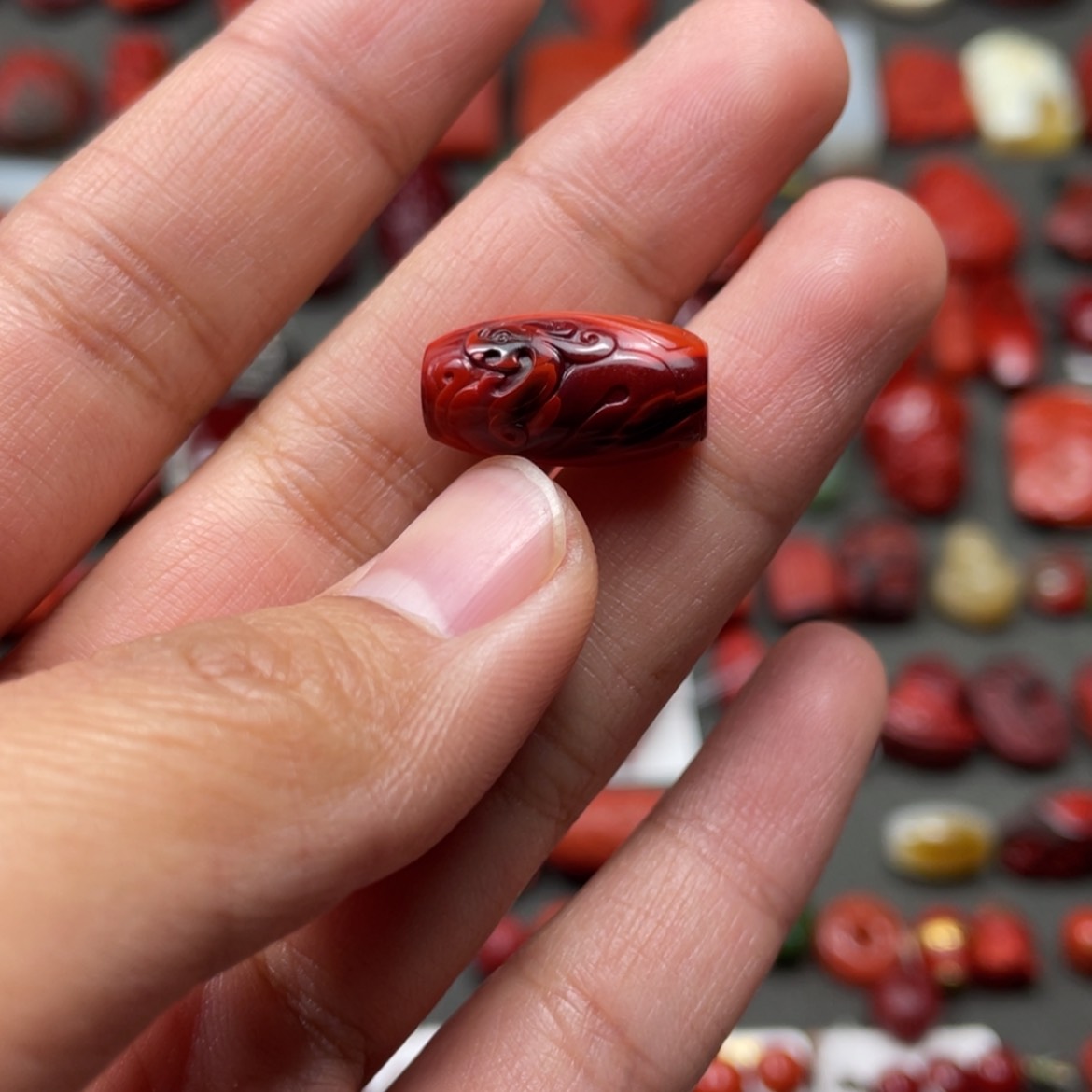 【闪购商品】南红玛瑙配饰未镶嵌瘾9.3mm