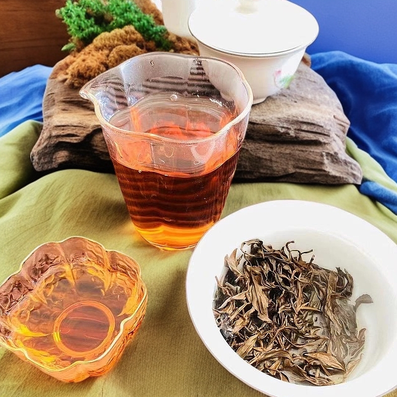 照峰日照手工秋红茶500克口感顺滑蜜香小种糯米香蜜糖甜自然发酵