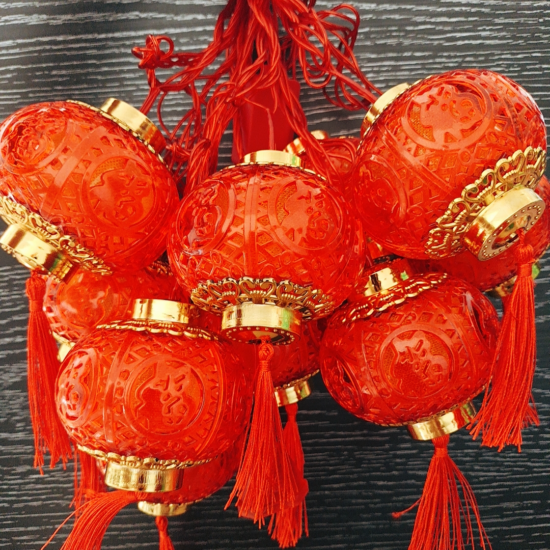 超大超亮10L镂空长亮灯笼 新年灯 氛围灯 节日用灯婚庆灯