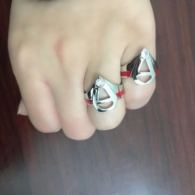 艾斯戒指奥特曼变身器奥特戒指对戒指环动漫饰品儿童玩具北斗南夕
