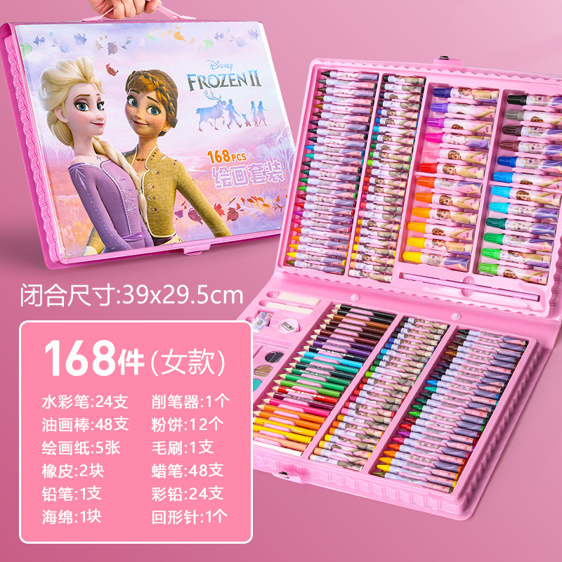 咯-联众P89407绘画套装168样 1/个  冰雪
