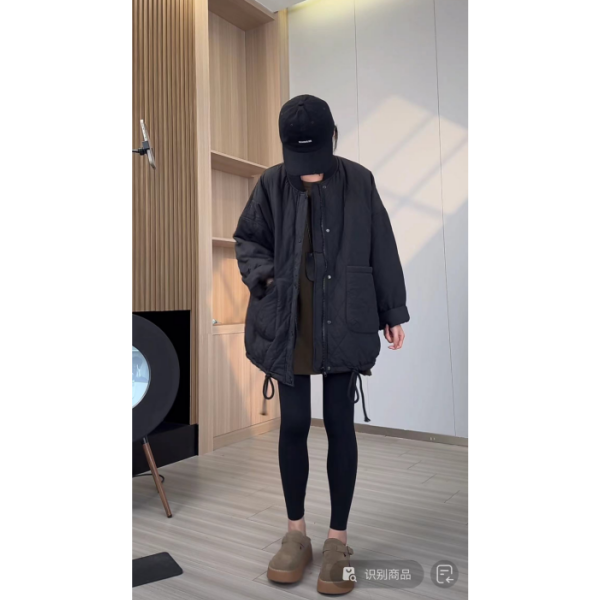 硕哥棒球服棉服外套宽松韩版设计款小众百搭上衣秋冬长袖 22295 