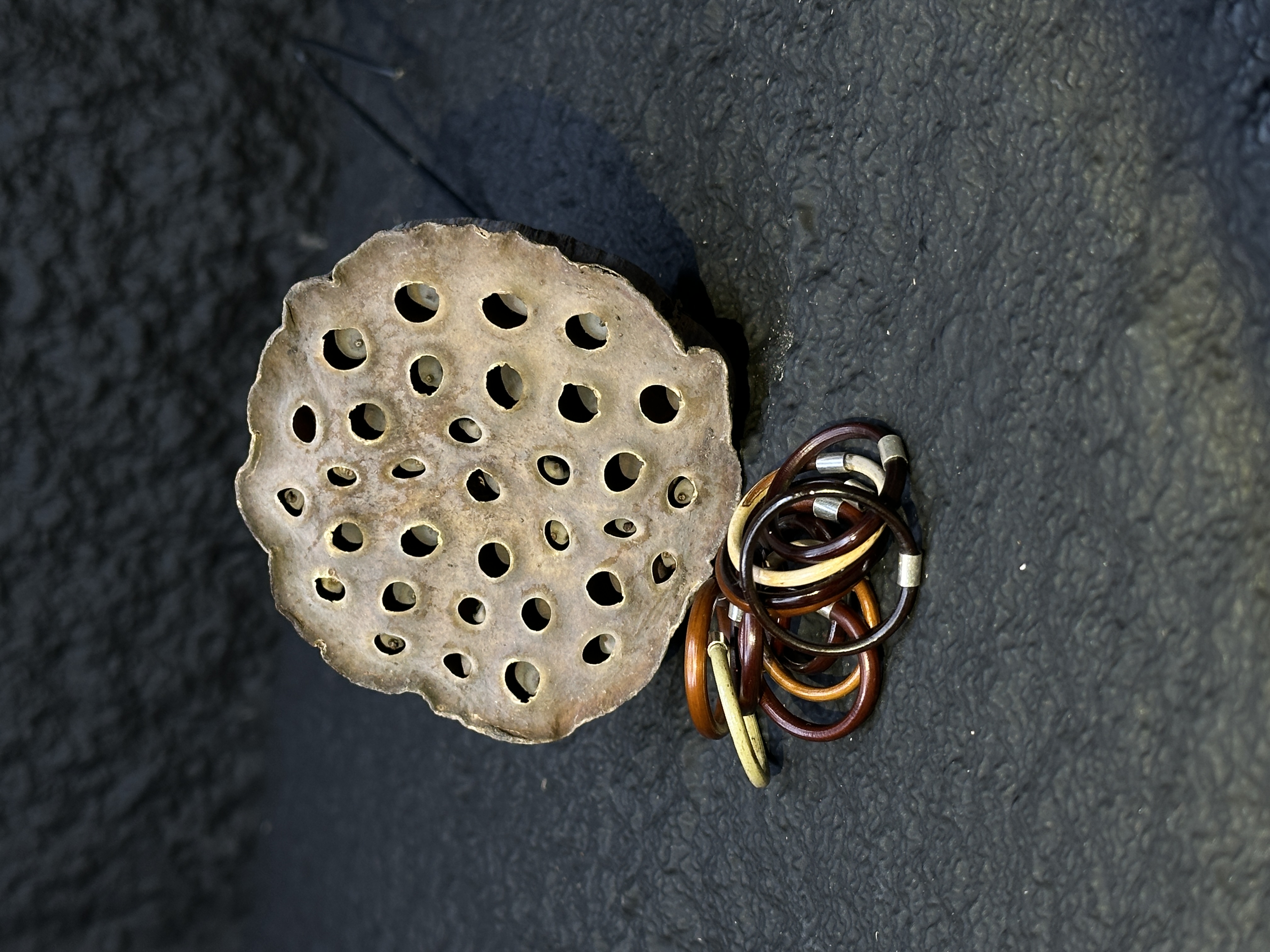 合金木质戒指 藤木藤戒指戒指饰品可调节戒指DIY复古手工情侣古风