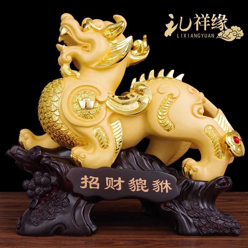 貔貅摆件聚财皮丘摆设开业收银台工艺礼品