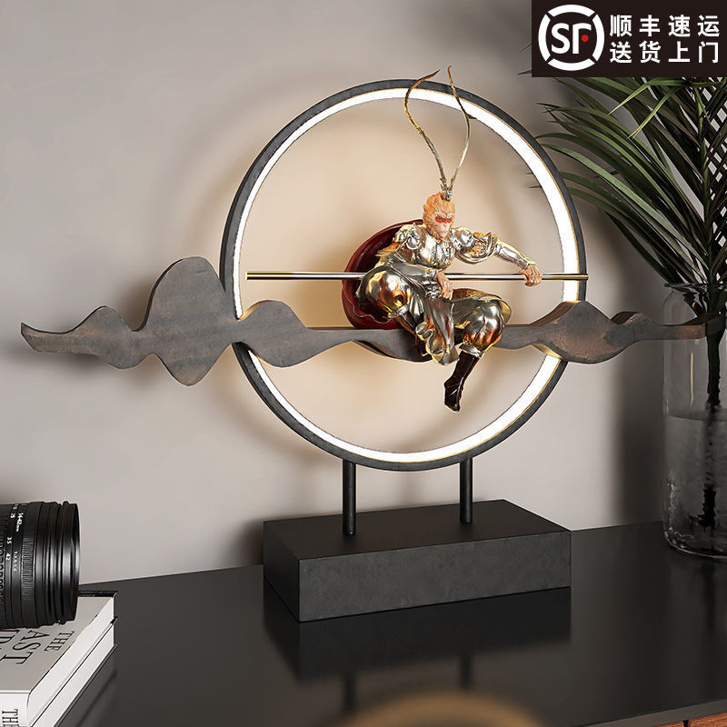 齐天大圣孙悟空摆件电视柜家居装饰品轻奢桌面摆设