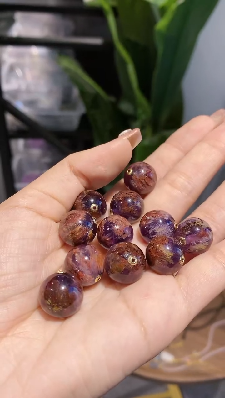 【闪购商品】水晶吊坠(不含链)18K金镶嵌九紫离火发一