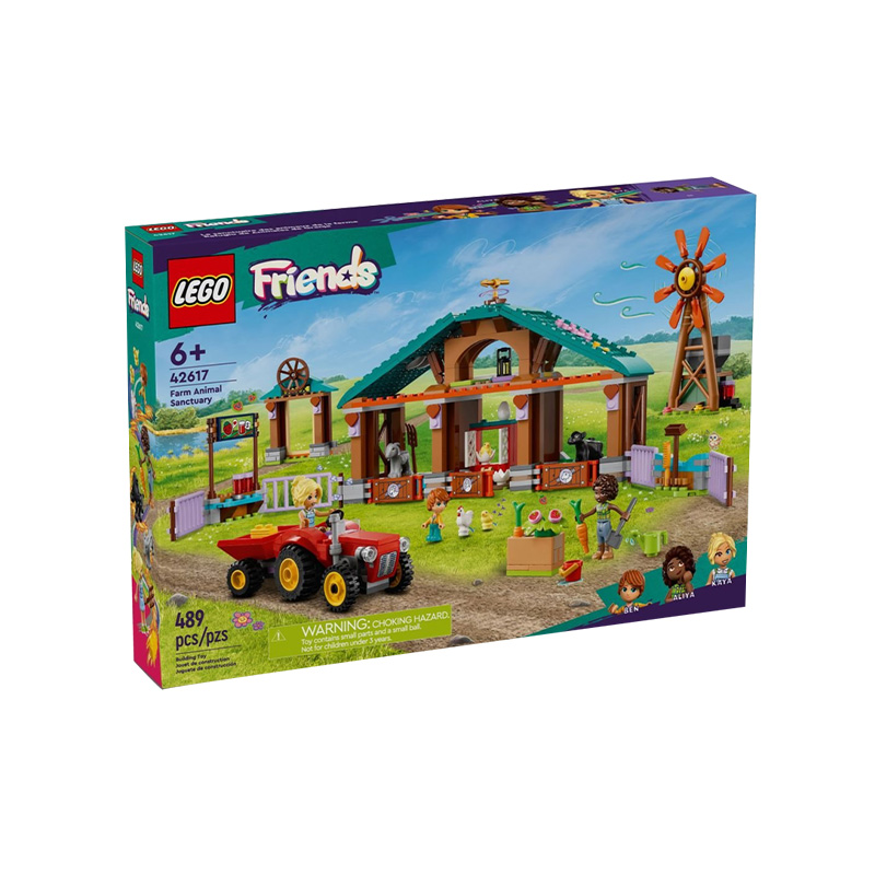 LEGO/乐高好朋友系列42617动物保护区益智拼搭积木玩具礼物