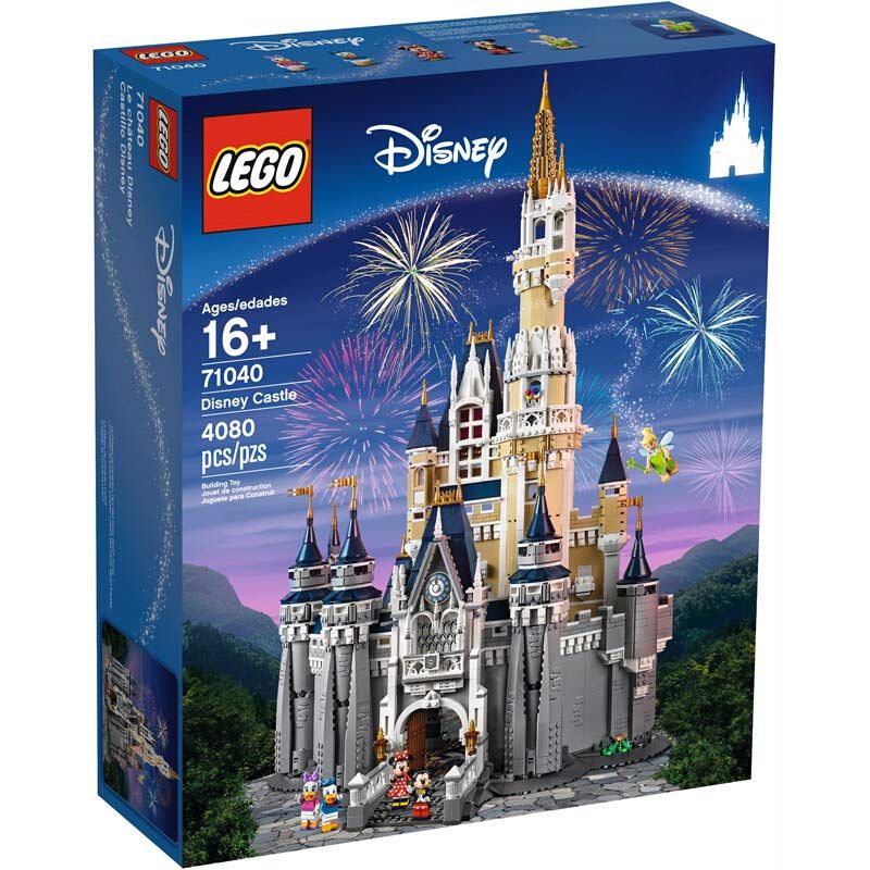 LEGO/乐高【冠希专属】（压盒）71040迪士尼城堡男孩女孩益智拼搭