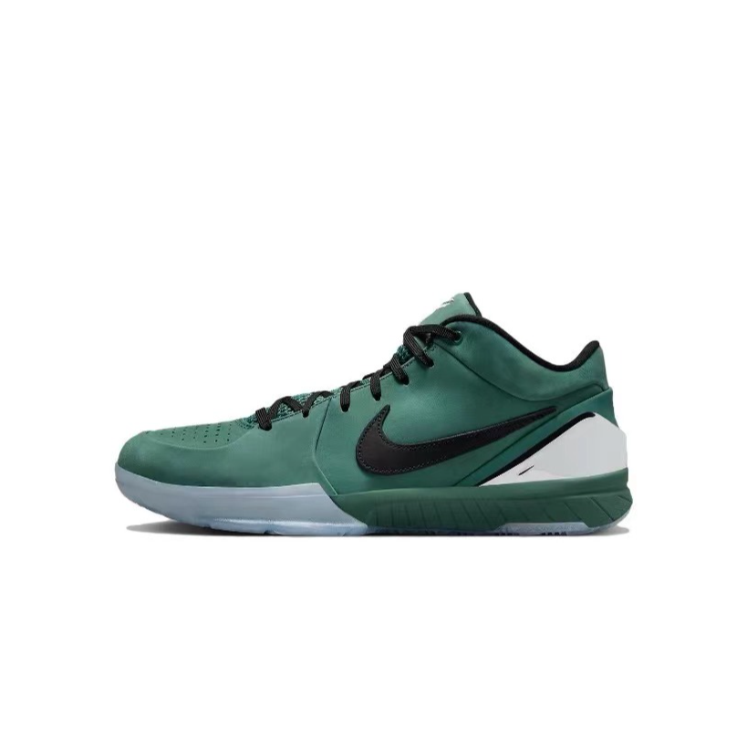 Nike Kobe 4 ZK4科比4绿色麂皮低帮实战篮球鞋FQ3545-300