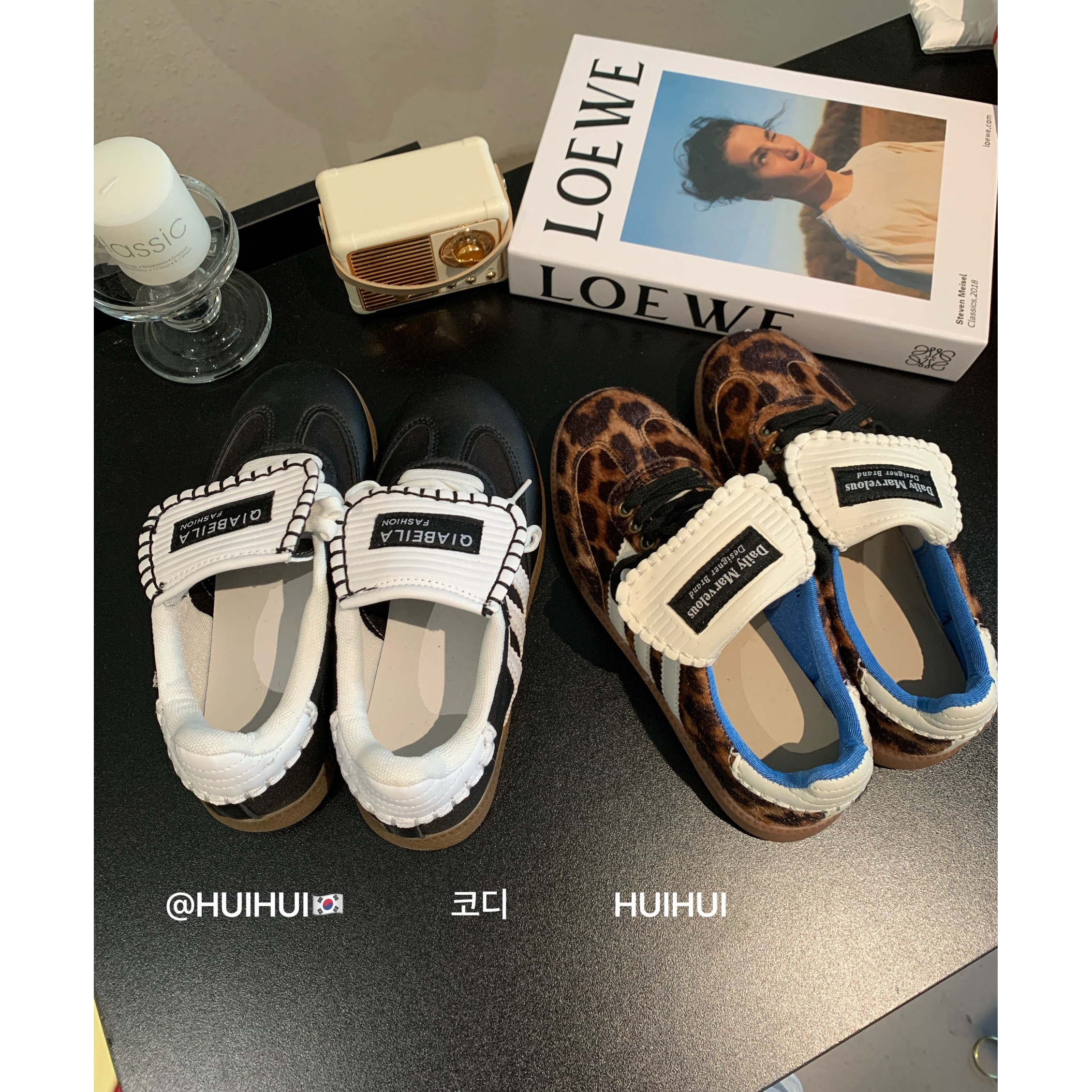 HuiHui【巧妙搭配】休闲板鞋 高版本码 数偏小一码（A870)